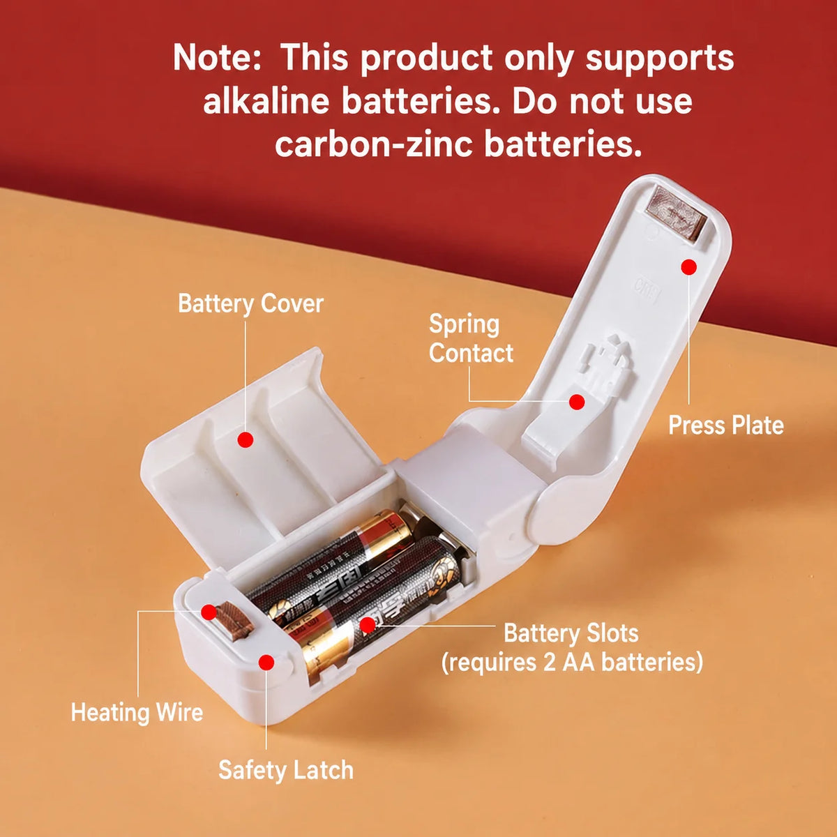 Portable Mini Electric Bag Sealer – Handheld Heat Resealer Handheld Bag Sealer Axl