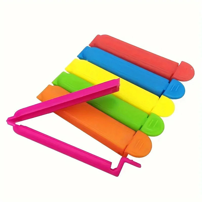 Colorful Snap-Lock Food Storage Clips for Snacks & Bags Food Storage Clips Axl