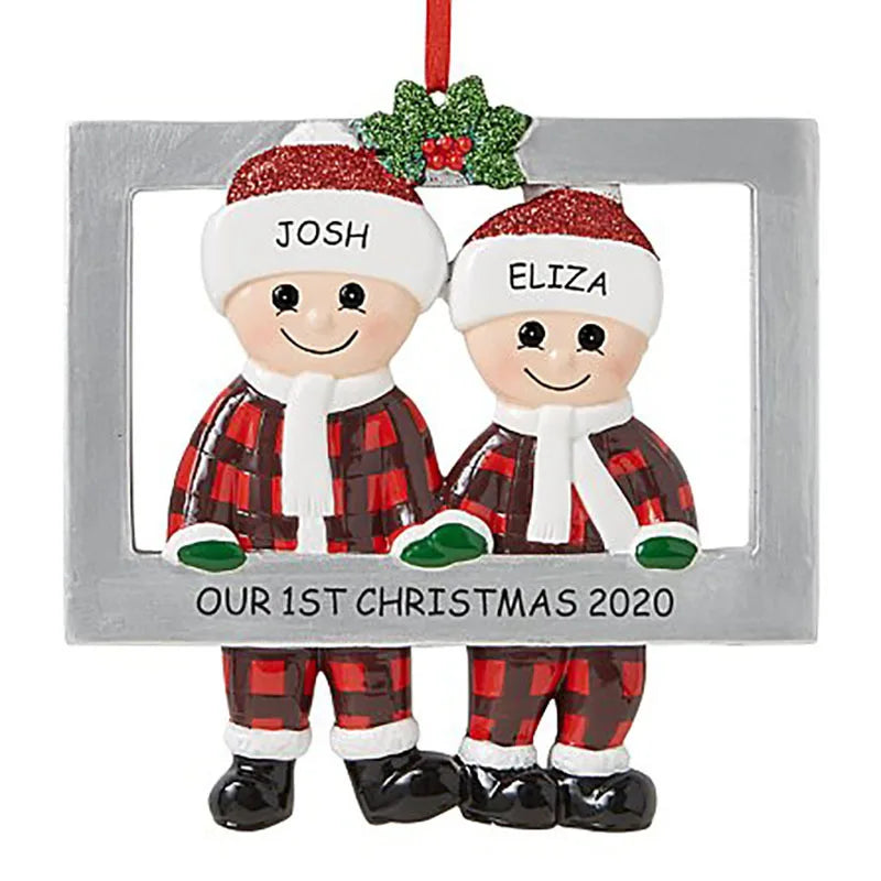 Reindeer Family Christmas Tree Ornament Pendant | 2–6 People Christmas Tree Ornament Axl style 6 2