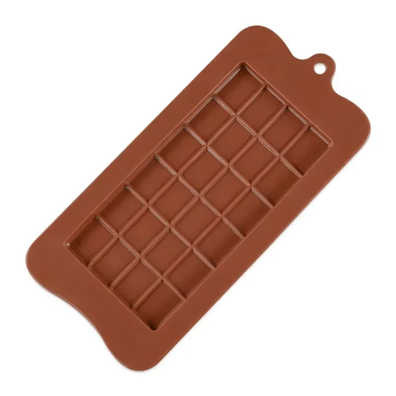 Silicone Chocolate Bar Mold – BPA Free Non-Stick Easy Release Silicone Baking Mold Axl 1pcs random color