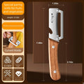 Stainless Steel Vegetable Peeler with Wooden Handle Vegetable Peeler Axl Style A