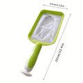 Pool Skimmer Net Fine Mesh Rake with Detachable Handle Pool Skimmer Net Axl Green