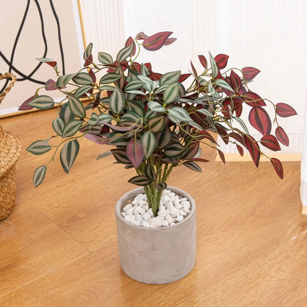 Artificial Green Leaf Bonsai Branch – Indoor & Outdoor Decor Artificial Plant Decor Axl