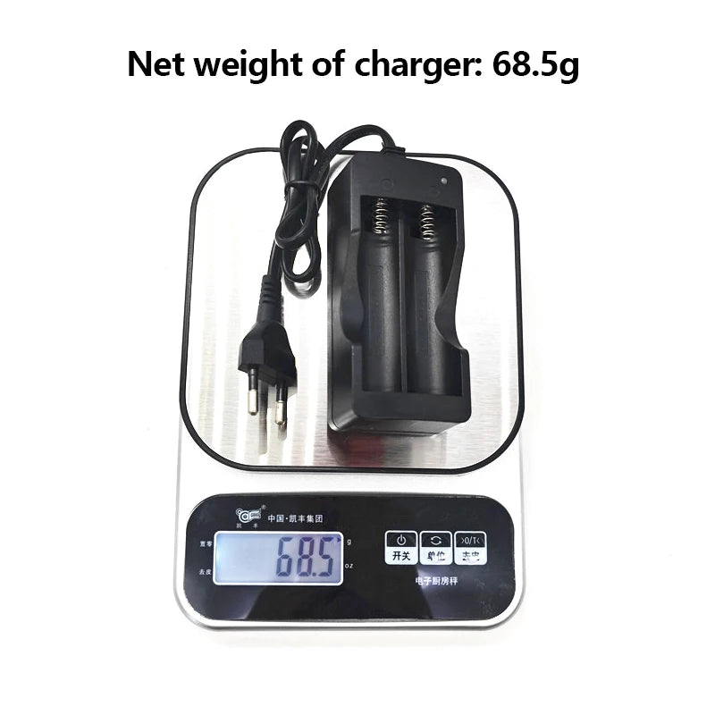 18650 Dual-Slot Lithium Battery Charger with LED Indicator Battery Charger Axl