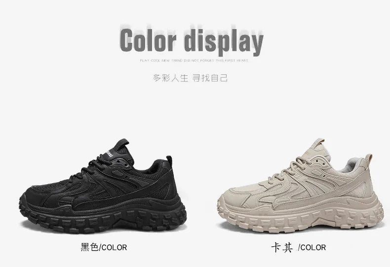 Men's Breathable Low-Top Casual Running Shoes | Rubber Outsole Men's Casual Sneakers Axl