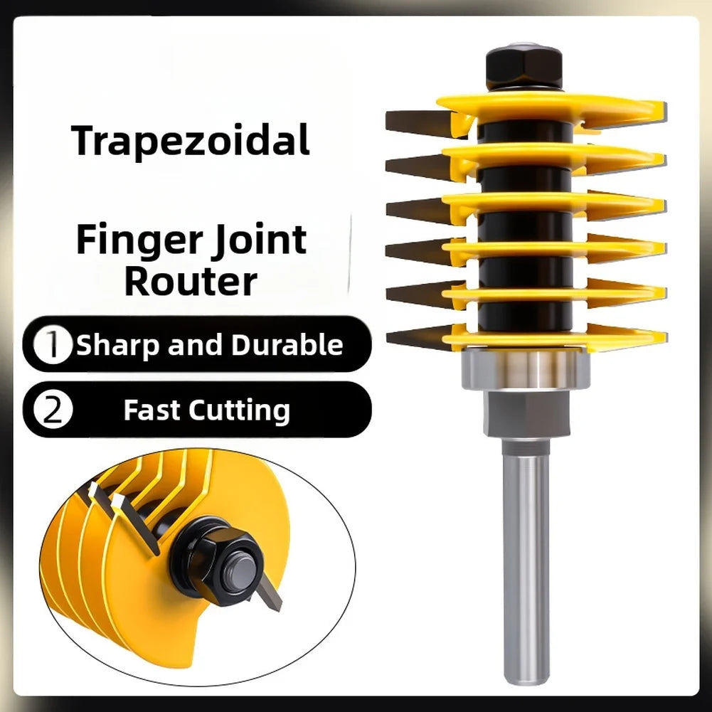 2-Tooth Adjustable Finger Joint Router Bit – Wood & MDF Router Bit Axl