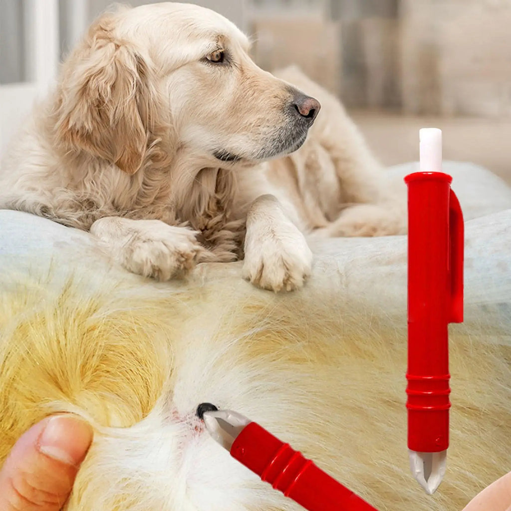 4-Piece Pet Tick Remover Kit – Hooks & Tweezers for Dogs & Cats Pet Tick Remover Kit Axl