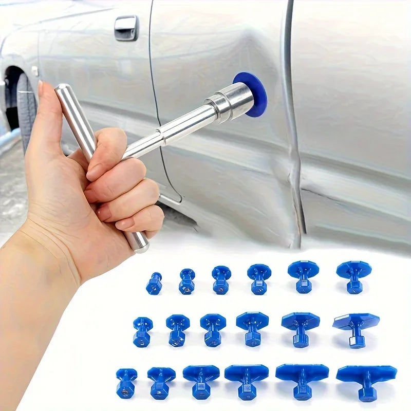 Paintless Dent Repair Kit 18pc Spacers – Car Body Dent Puller Dent Repair Kit Axl