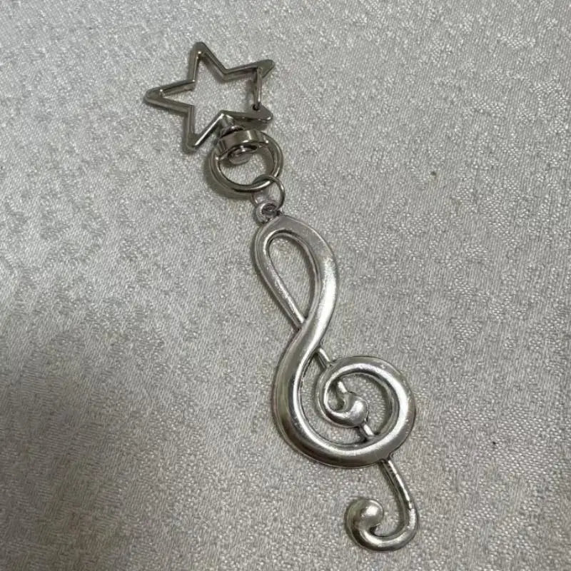 Y2K Musical Notes Guitar Keychain – Bag Charm & Pendant Keychain Bag Charm Axl A3