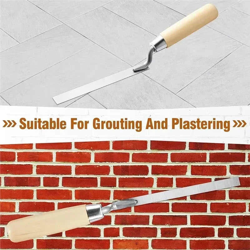 5-Piece Plastering Trowel Set – Carbon Steel Cement & Drywall Plastering Trowel Set Axl