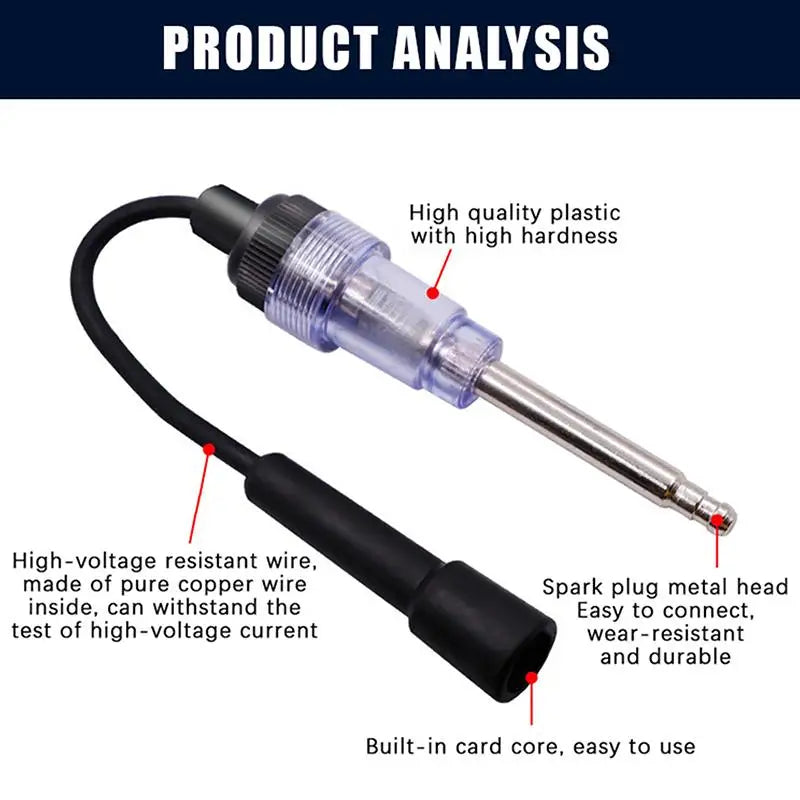 Car Spark Plug Tester Pen – Ignition Coil Diagnostic Tool Ignition Diagnostic Tool Axl