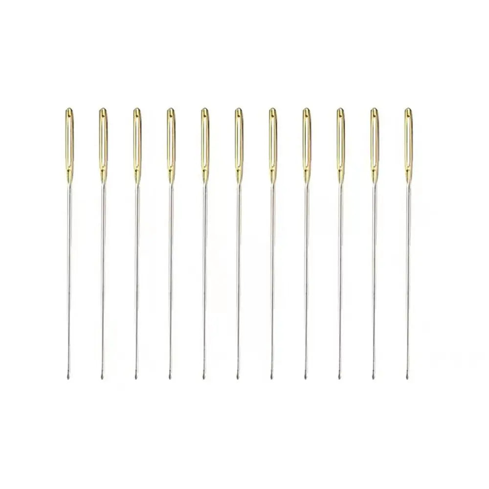 100-Pack Cross Stitch Darning Needles Sizes 22/24/26 Steel Embroidery Needles Set Axl