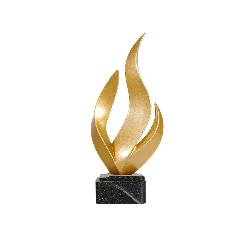 Nordic Modern Luxury Resin Figurine | Desktop & Shelf Decor Decorative Figurine Axl