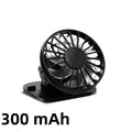 Mini Solar Powered Hat Fan – USB Rechargeable, 3 Speeds Portable Hat Fan Axl 300 mAh