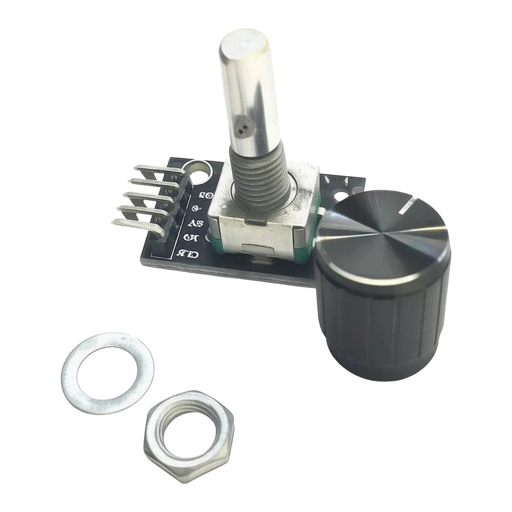 KY-040 Rotary Encoder Push Button Knob for Arduino – 10 Pack Rotary Encoder Module Axl