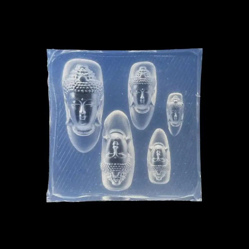3D Acrylic Nail Art Silicone Mold – DIY Manicure Template Nail Art Mold Axl