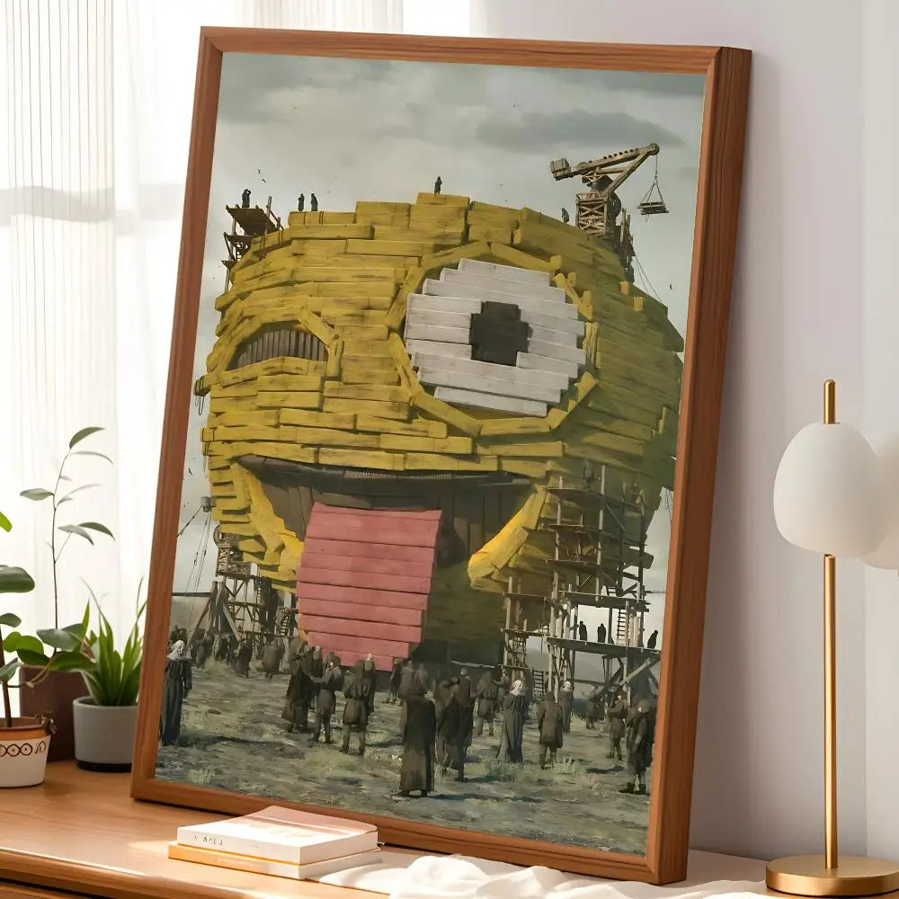 Beeple Wall Art Poster – Self-Stick Waterproof HD Print Wall Art Poster Axl