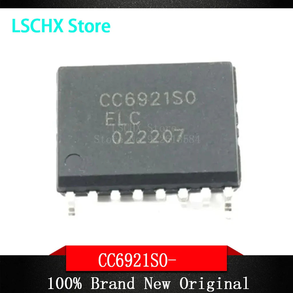 5-Pack CC6921SO Hall Effect Current Sensor SOP-16 5A–100A Hall Effect Sensor Axl