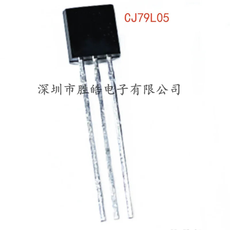 CJ79L05 –5V TO-92 Voltage Regulator IC, 10-Pack | 0.1A 0.625W Voltage Regulator IC Axl Default Title