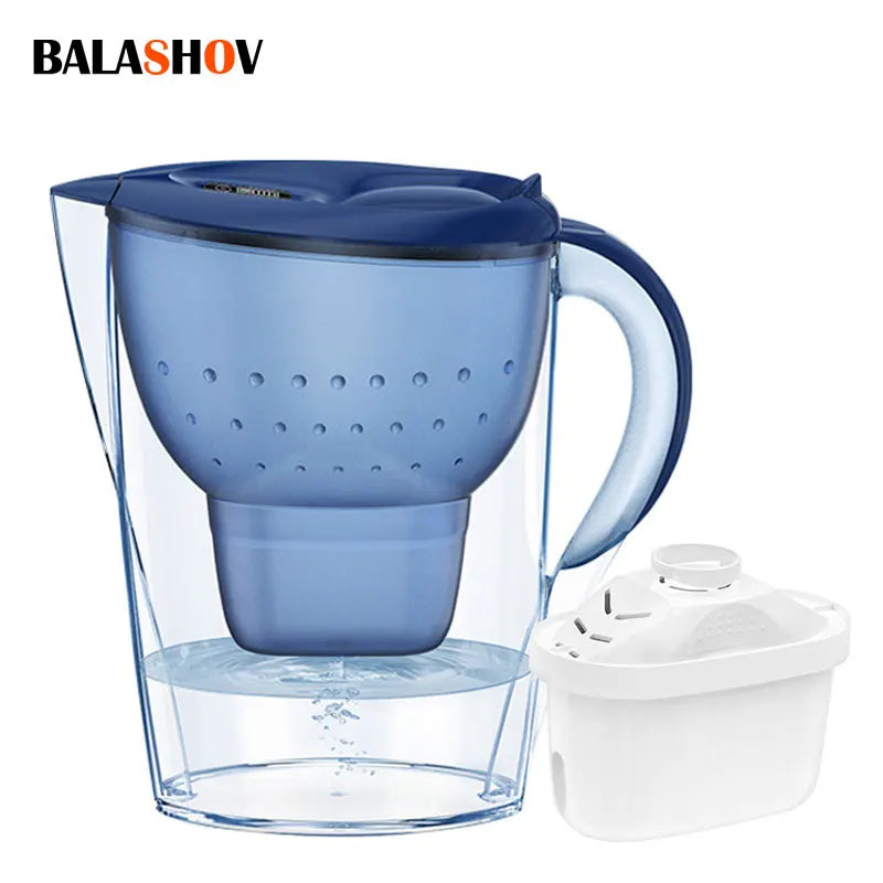 BALASHOV 3.5L Alkaline Carbon Water Filter Kettle – 5-Stage Water Filter Kettle Axl