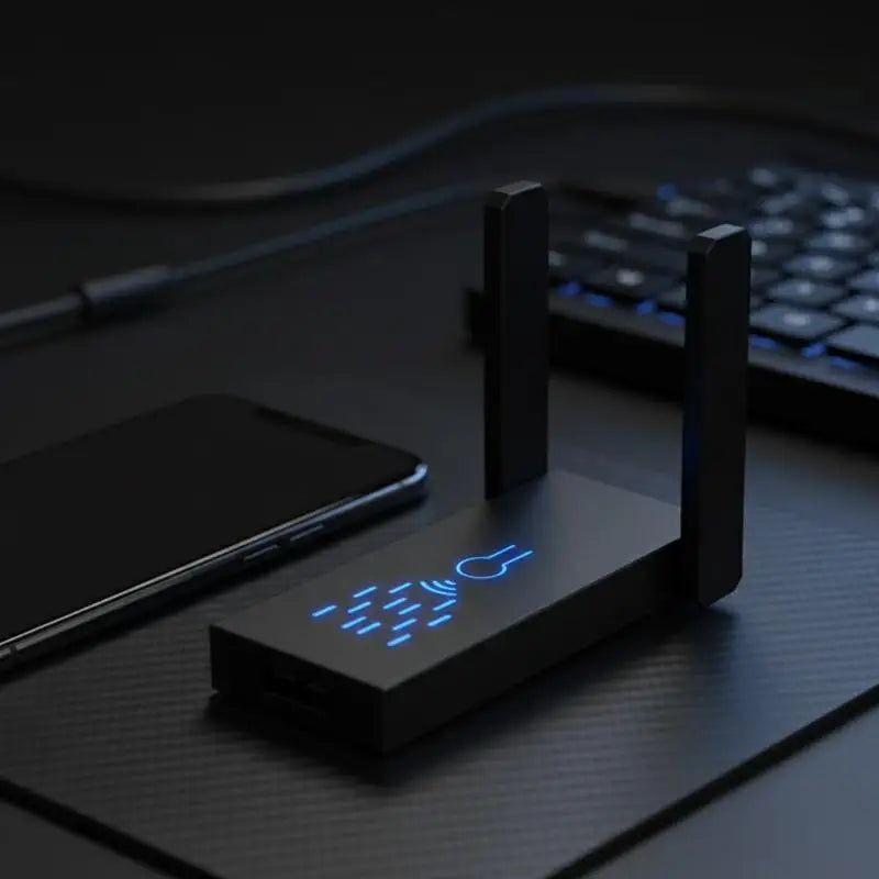 USB 3.0 Dual Band 1300Mbps WiFi Adapter – No Driver Needed WiFi USB Adapter Axl Default Title