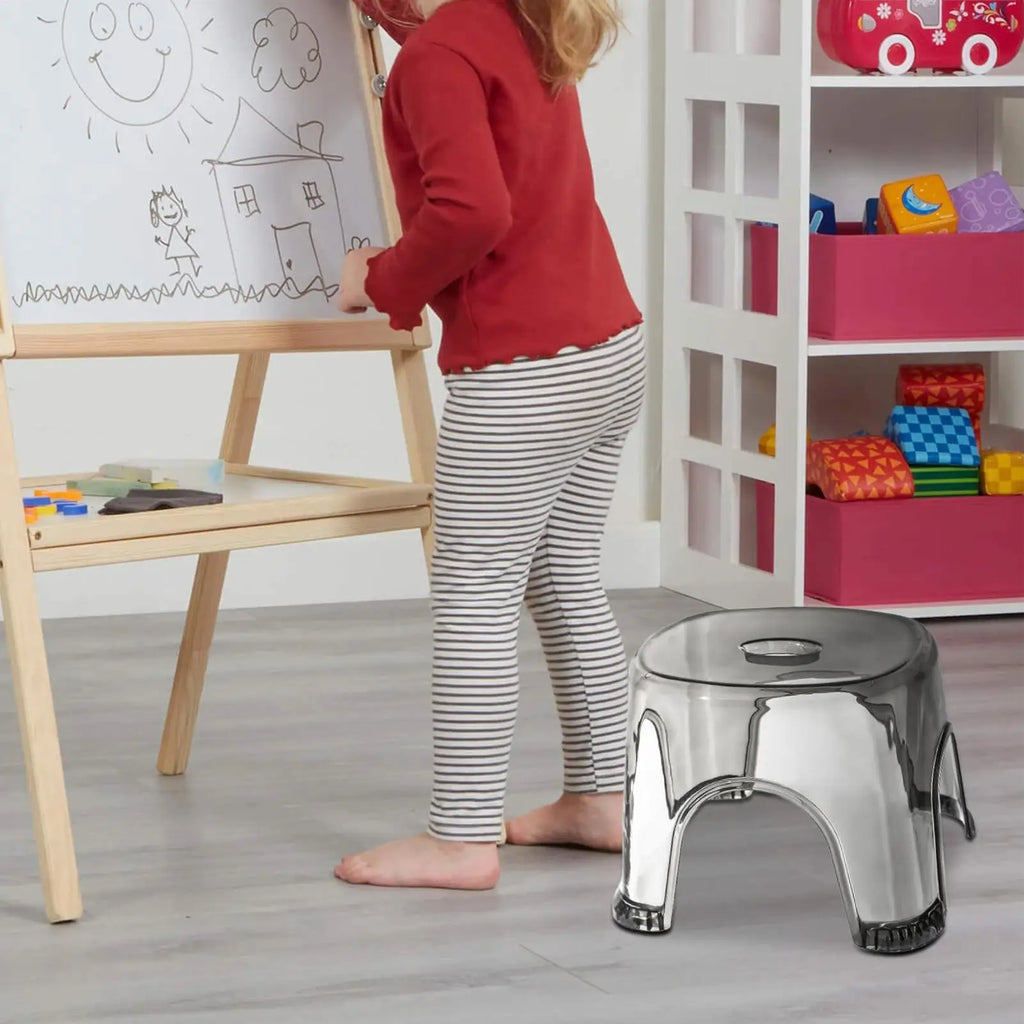 Clear Shower Corner Stool – Waterproof Bathroom Bench Shower Corner Stool Axl
