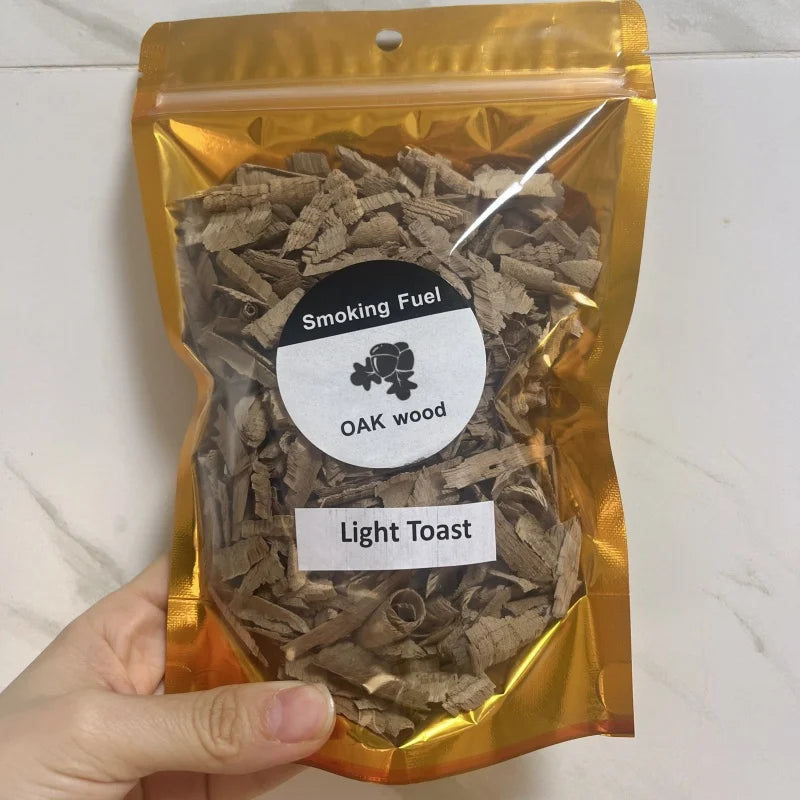 125g French Toasted Oak Chips for Wine & Whiskey Brewing Oak Brewing Chips Axl 125g Light