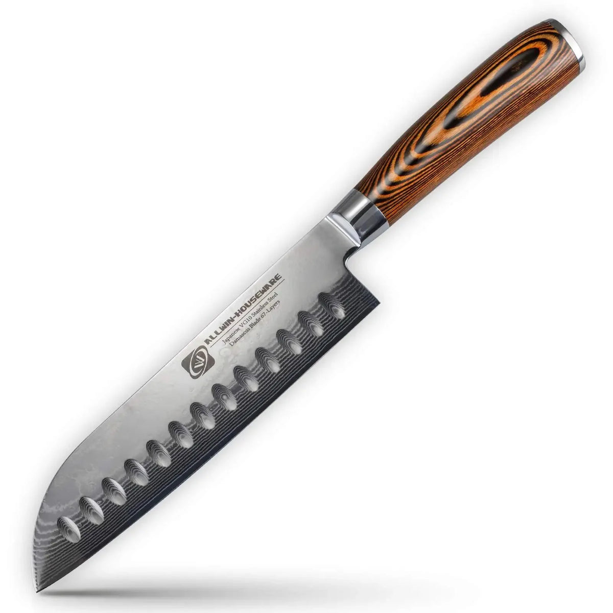 67-Layer Damascus Chef Knife Set | Japanese VG-10 Steel Damascus Knife Set Axl Santoku knives