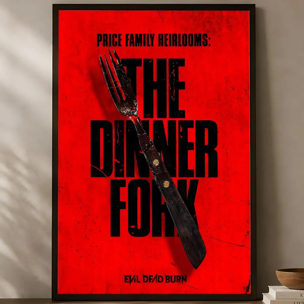 Evil Dead Movie Wall Poster – HD Self-Stick PVC Waterproof Art Movie Wall Poster Axl White11 60X90cmNoframe