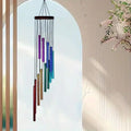 12-Tube Aluminum Wind Chimes – Gold, Silver & Color | Outdoor Decor Outdoor Wind Chimes Axl Multi