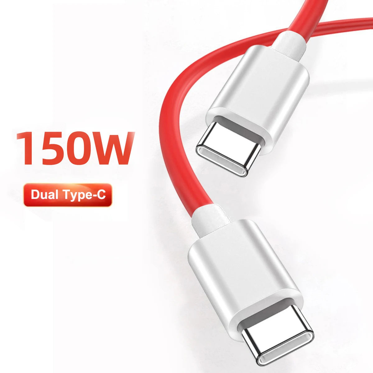 150W USB-C Fast Charging Cable for OnePlus 13, Nord CE – 1.2M USB-C Charging Cable Axl