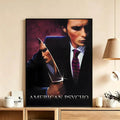 American Psycho Movie Poster – HD Waterproof Wall Art Decor Movie Wall Poster Axl White16 40X50cmNoframe