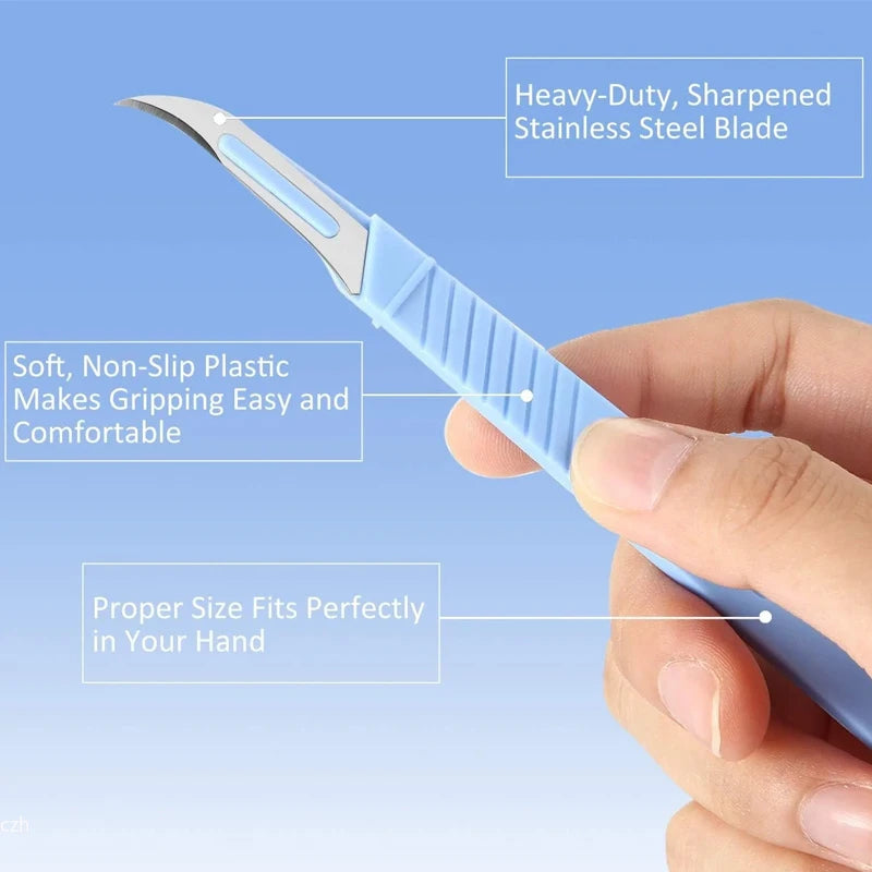 5-Piece Blue Seam Ripper & Sewing Scissors Kit Sewing Tool Kit Axl