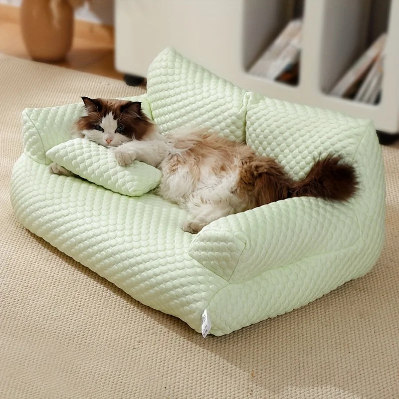 KEMORELA Washable All-Season Pet Sofa Bed – Dogs & Cats Pet Sofa Bed Axl