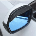 Car Rearview Mirror Rain Guard Sun Visor Cover 2PCS Mirror Rain Visor Axl 2PCS Carbon Fiber