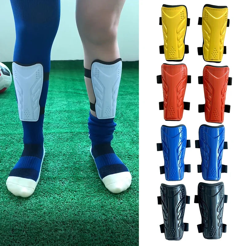 Kids Soccer Shin Guards – PP+EVA Football Leg Pads 1 Pair Soccer Shin Guards Axl