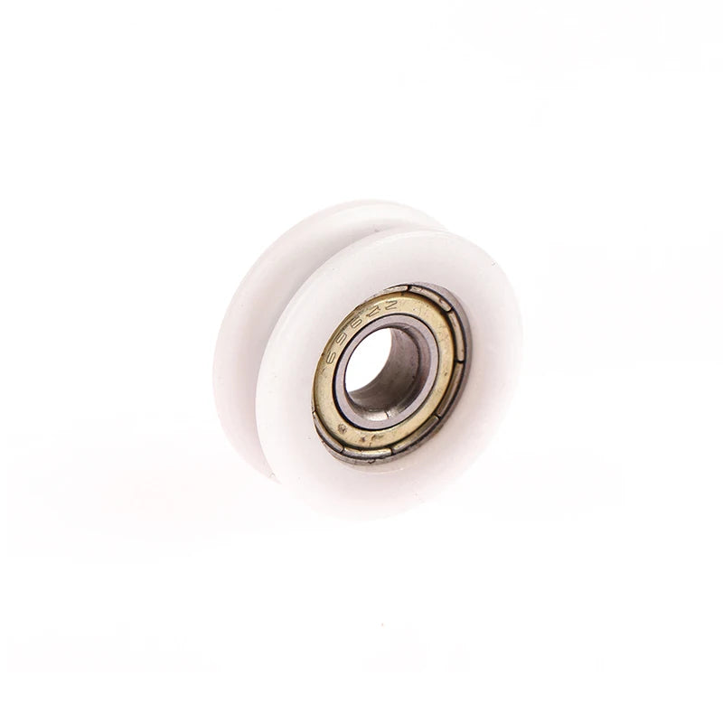 626 Bearing Slide Pulley U-Groove POM Wheel 6×22×7mm Slide Pulley Wheel Axl onesize