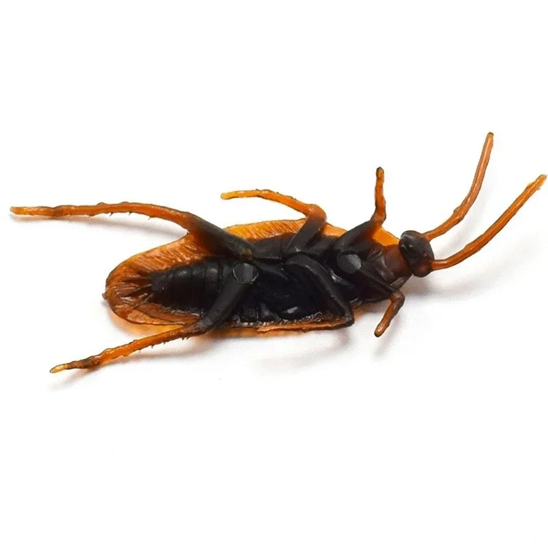 10-Pack Fake Cockroach Prank Toys – Halloween Novelty Joke Set Novelty Prank Toy Axl