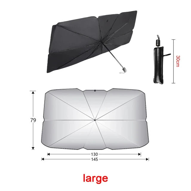 Car Windshield Sunshade Umbrella – UV & Heat Block Car Windshield Sunshade Axl large