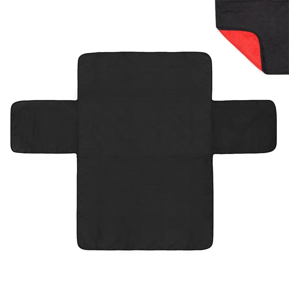 Quilted Waterproof Sofa Cover – Pet & Kids Slipcover 1/2/3 Seat Sofa Slipcover Axl black-2seat