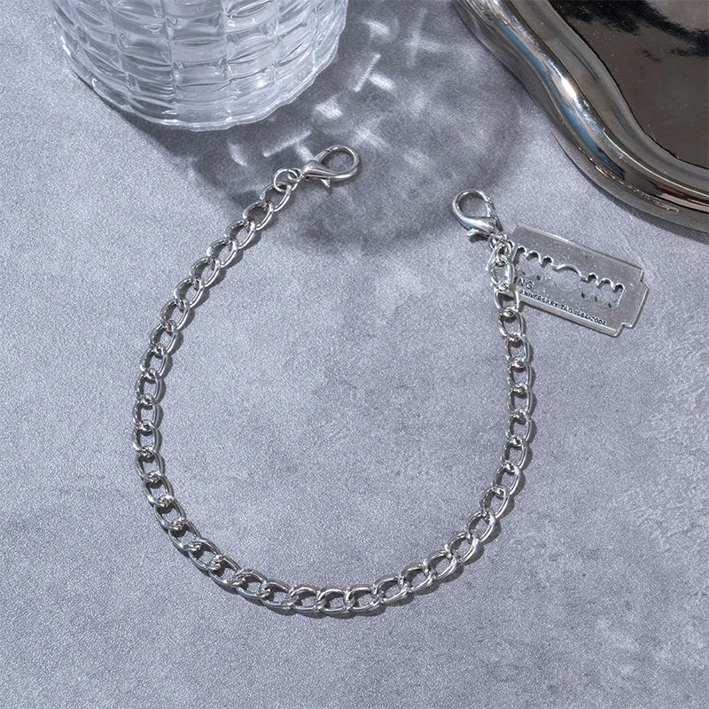 Gothic Punk Boot Chain Decor | Easy-Release Buckle DIY Accessory Shoe Chain Accessory Axl