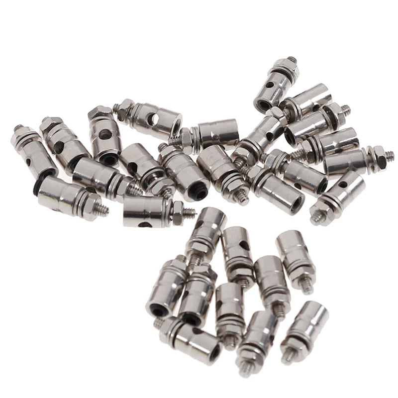 10Pcs RC Airplane Boat Pushrod Linkage Stopper Servo Connectors RC Servo Connectors Axl