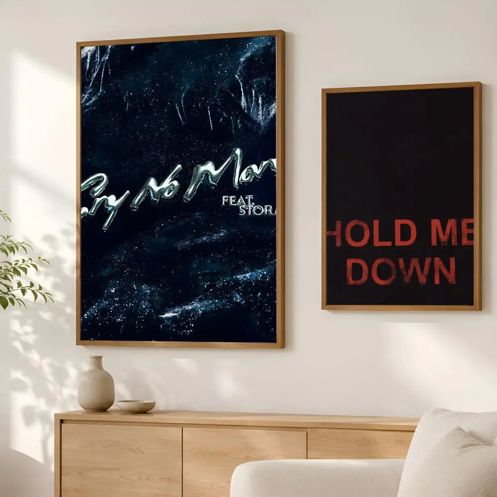 Stormzy Self-Stick HD PVC Wall Art Poster – Waterproof Décor Wall Art Poster Axl