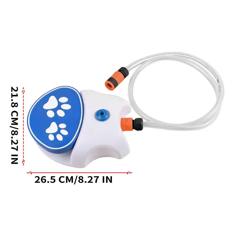 Paw-Activated Outdoor Dog Water Fountain with Hose Pet Water Fountain Axl 1pcs