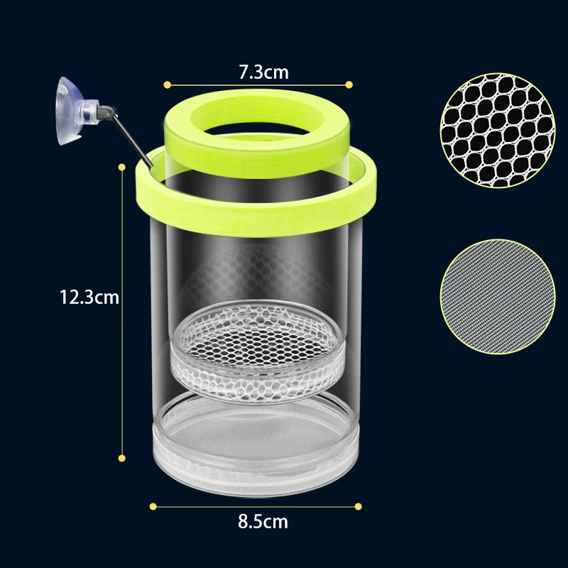 Floating Fish Breeding Box – Nursery for Guppy & Betta Fry Fish Breeding Box Axl greenS