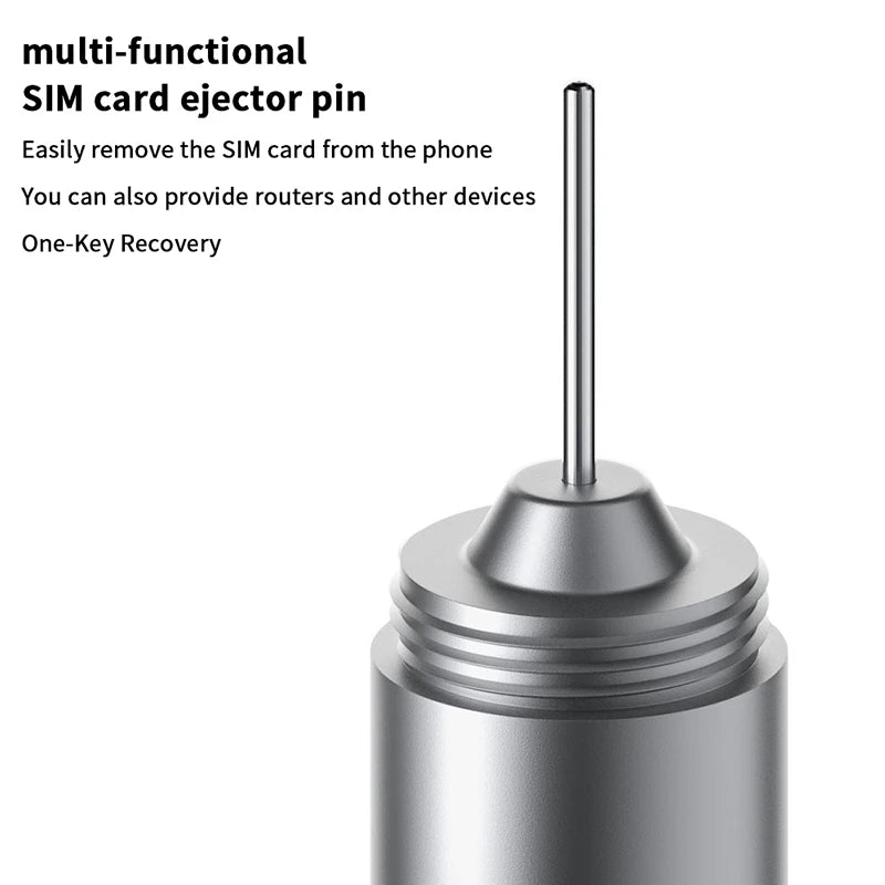 SIM Card Ejector Keychain + Earphone Cleaning Brush Tool Phone Accessory Tool Axl
