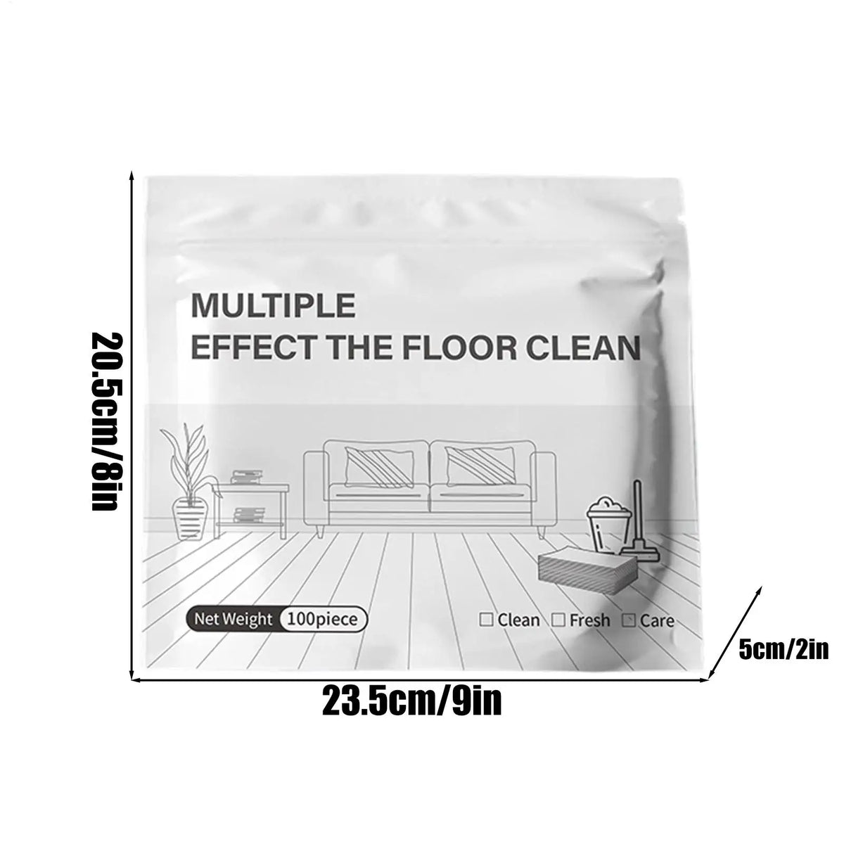 Floor Cleaning Tablets 100-Count | Hardwood, Tile & Laminate Floor Cleaning Tablets Axl