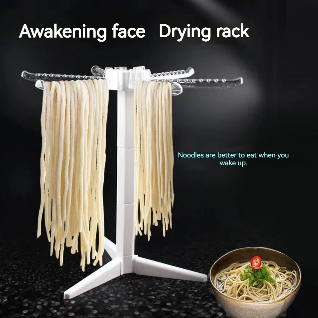 Collapsible Pasta Drying Rack – 5-Arm Noodle Dryer Stand Pasta Drying Rack Axl