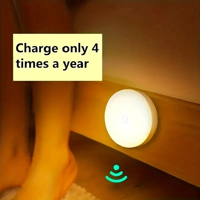 Wireless Motion Sensor LED Night Light – Bedroom & Staircase Motion Sensor Night Light Axl