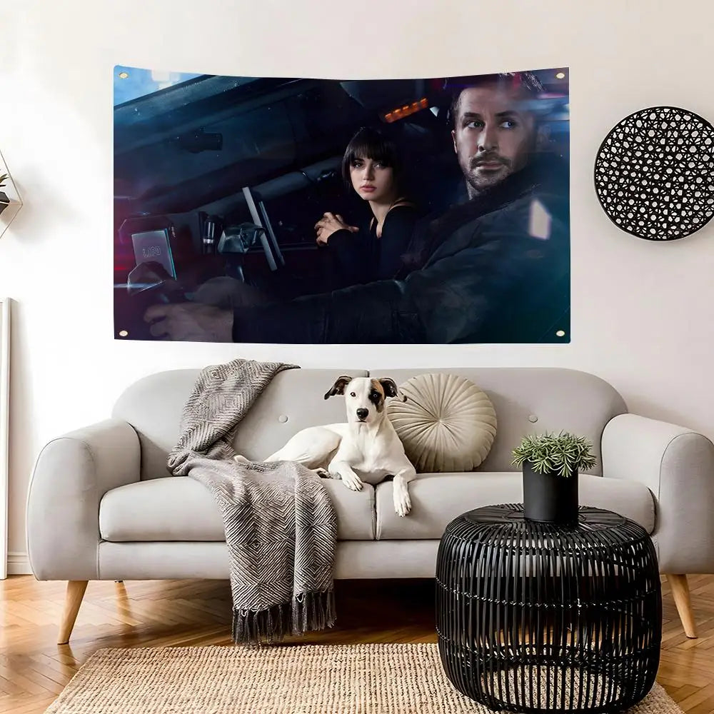 Ryan Gosling Fan Flag – Wall Art Banner for Home & Events Decorative Fan Flag Axl